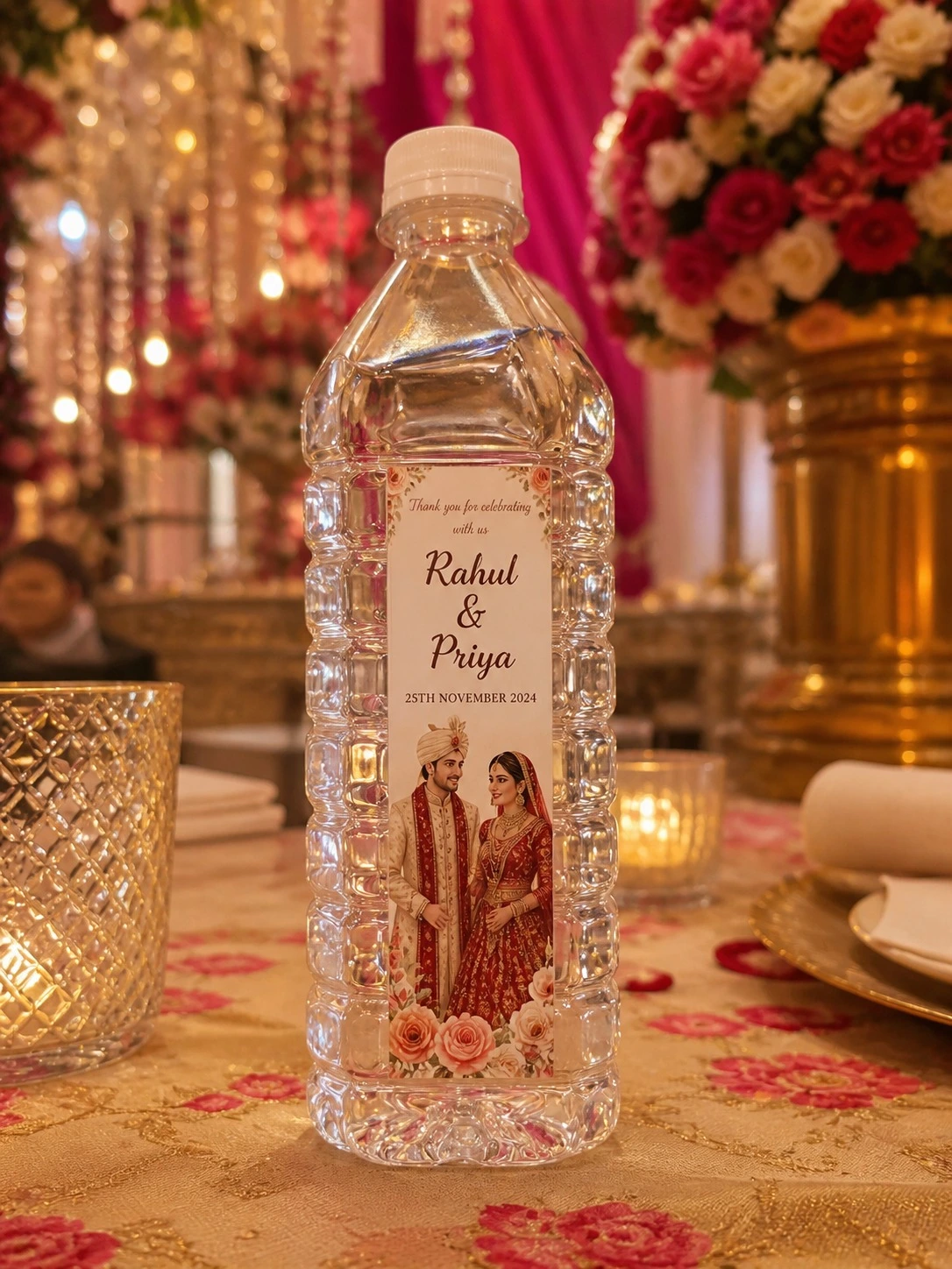 Custom label bottle example